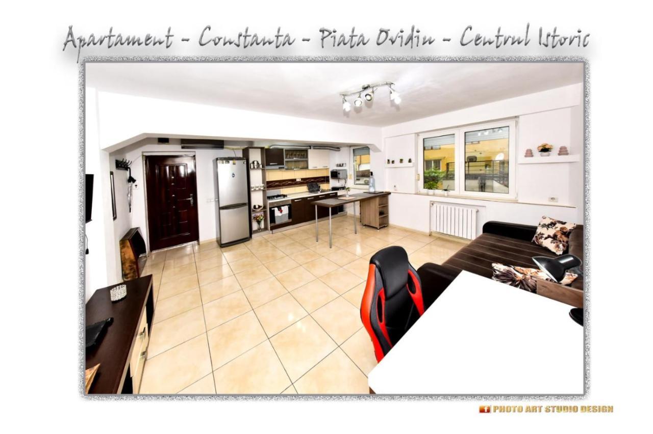 Cazare La Mare Piata Ovidiu Appartement Constanţa Buitenkant foto